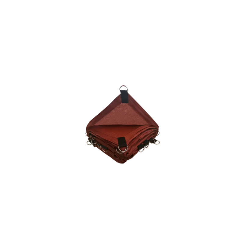Malla Sombra Raschell 3×2 m. Arcilla 90% Sombra Sencilla (2×3 m)