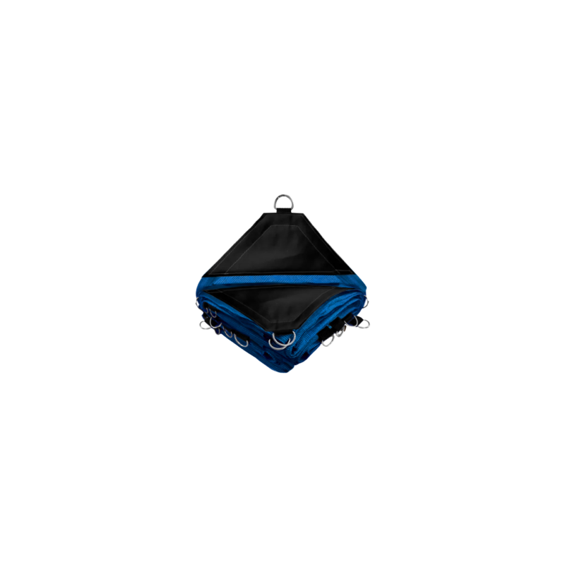Malla Sombra Raschell 3×9 m. Azul 90% Sombra Reforzada (9×3 m)
