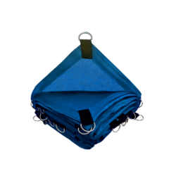 Malla Sombra Raschell 5×4 m. Azul 90% Sombra Sencilla (4×5 m)