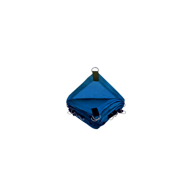 Malla Sombra Raschell 5×5 m. Azul 90% Sombra Sencilla (5×5 m)