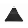 Malla Sombra 90% Raschel 3x3x3 m Negro Triangulo Velaría