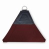 Malla Sombra 90% Raschel 4x4x4 m Terracota Triangulo Velaría