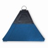Malla Sombra 90% Raschell 5x5x5 m Azul Triangulo Velaría