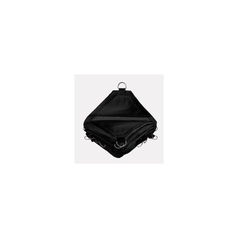 Malla Sombra Raschel 4×4 m. Negro 90% Sombra Reforzada (4×4 m)